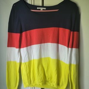 Gap Color Block Sweater